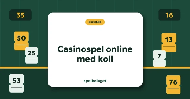Casinospel online med koll