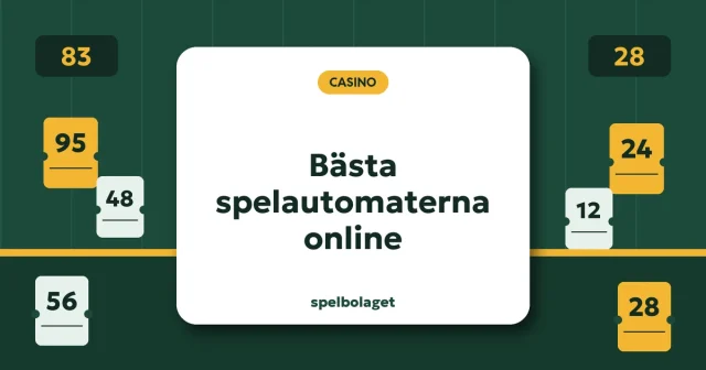 Bästa spelautomaterna online