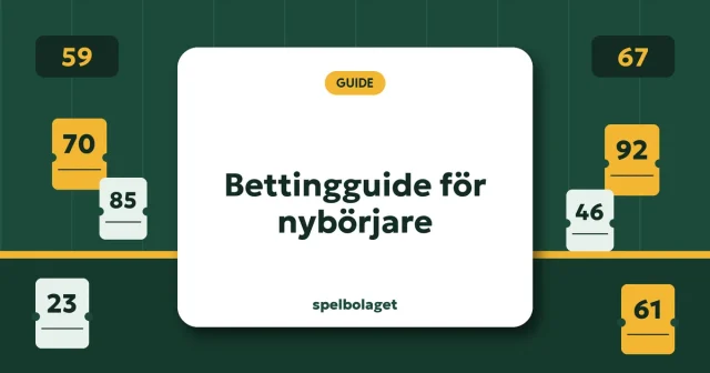 Bettingguide för nybörjare